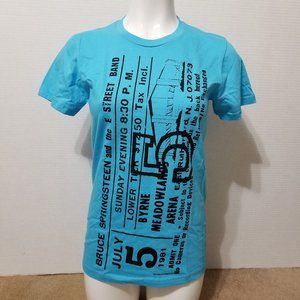 Bruce Springsteen shirt Large The River Tour ticket graphic concert band merch